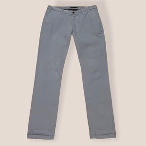 ZARA MAN Blue Basic Collection Dress Pants
